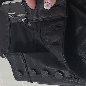 NEW EXPRESS BUTTON FLY CURVY/SKINNY HIGH RISE  6R